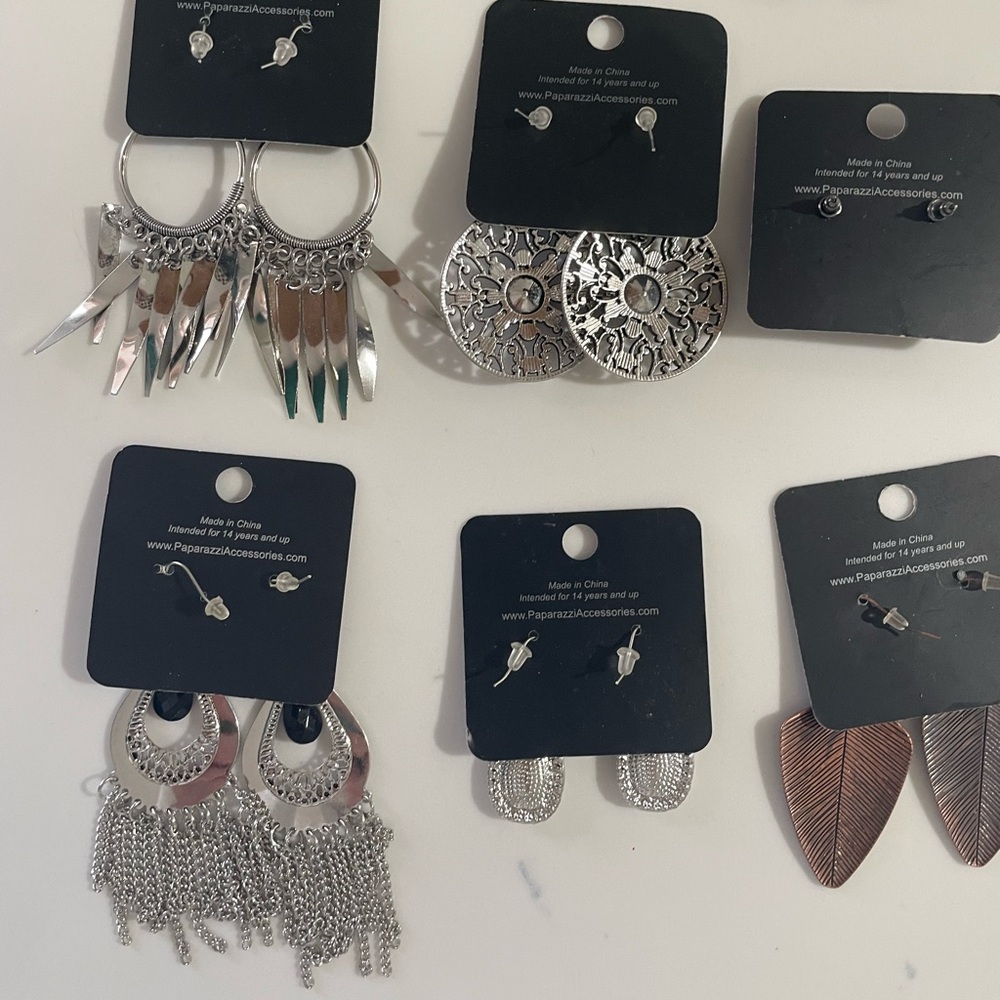 PAPARAZZI Boho Earrings 15 Pairs - Picture 10 of 11